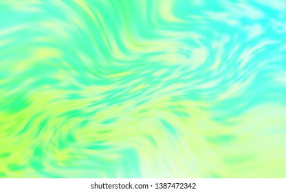 Light Green vector glossy abstract background. Colorful illustration in abstract style with gradient. New design for your business.