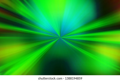 Light Green vector glossy abstract layout. Colorful abstract illustration with gradient. New style design for your brand book.