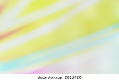 Light Green vector glossy abstract background. Colorful abstract illustration with gradient. Completely new design for your business.