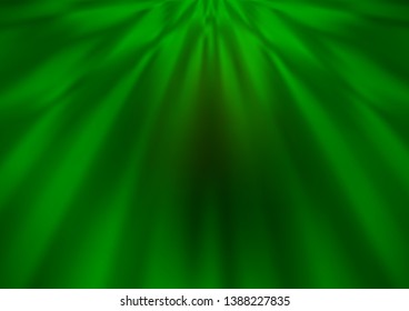 Light Green vector glossy abstract template. Colorful illustration in abstract style with gradient. A completely new template for your design.