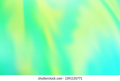 Light Green vector glossy abstract layout. Shining colored illustration in smart style. The best blurred design for your business.