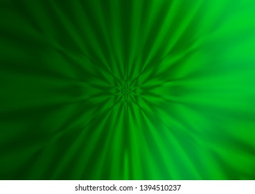 Light Green vector glossy abstract template. A vague abstract illustration with gradient. A completely new template for your design.