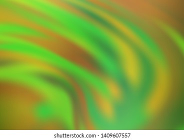 Light Green vector glossy abstract template. A vague abstract illustration with gradient. A new texture for your design.