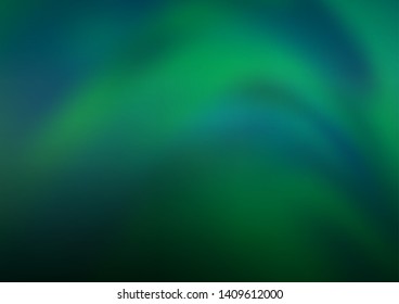 Light Green vector glossy abstract template. Modern geometrical abstract illustration with gradient. A completely new template for your design.