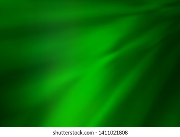 Light Green vector glossy abstract background. A completely new color illustration in a bokeh style. A new texture for your design.