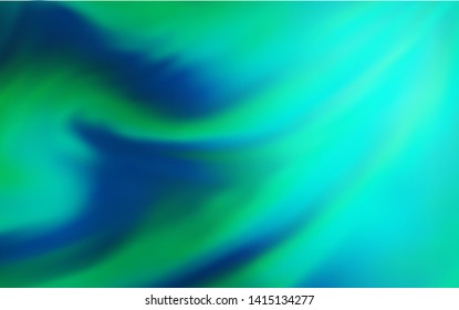 Light Green vector glossy abstract background. Shining colored illustration in smart style. New way of your design.