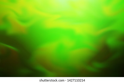 Light Green vector glossy abstract background. An elegant bright illustration with gradient. Blurred design for your web site.