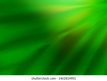Light Green vector glossy abstract background. Creative illustration in halftone style with gradient. Brand new design for your business.