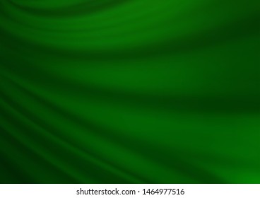 Light Green vector glossy abstract template. A completely new color illustration in a bokeh style. The background for your creative designs.