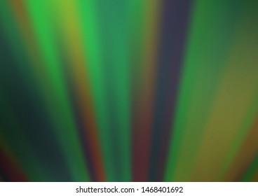 Light Green vector glossy abstract template. A vague abstract illustration with gradient. The background for your creative designs.