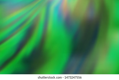 Light Green vector glossy abstract background. Modern abstract illustration with gradient. Smart design for your work.