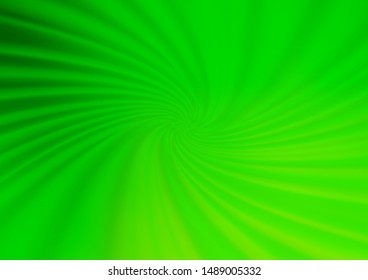 Light Green vector glossy abstract template. Modern geometrical abstract illustration with gradient. The best blurred design for your business.