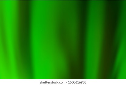 Light Green vector glossy abstract background. New colored illustration in blur style with gradient. New style design for your brand book.