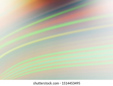 Light Green vector glossy abstract background. Glitter abstract illustration with an elegant design. A completely new design for your business.