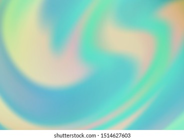 Light Green vector glossy abstract background. Modern geometrical abstract illustration with gradient. Brand new design for your business.