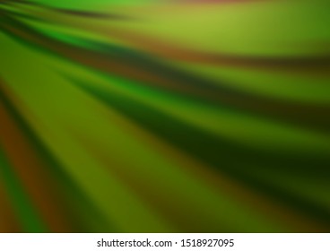 Light Green vector glossy abstract background. Modern geometrical abstract illustration with gradient. The template for backgrounds of cell phones.