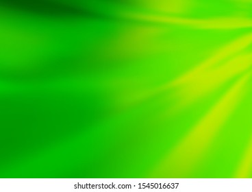 Light Green vector glossy abstract background. Creative illustration in halftone style with gradient. The template can be used for your brand book.