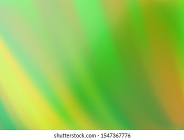 Light Green vector glossy abstract template. An elegant bright illustration with gradient. A completely new template for your design.