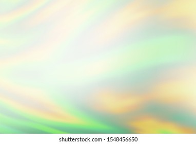 Light Green vector glossy abstract background. Creative illustration in halftone style with gradient. Background for a cell phone.