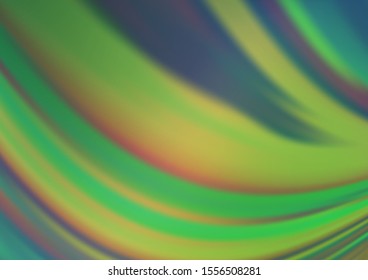 Light Green vector glossy abstract background. An elegant bright illustration with gradient. The elegant pattern for brand book.