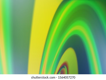 Light Green vector glossy abstract background. A completely new color illustration in a bokeh style. The blurred design can be used for your web site.