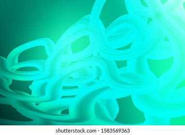 Light Green vector glossy abstract background. Modern abstract illustration with gradient. Background for a cell phone.