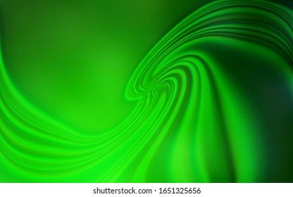 Light Green vector glossy abstract backdrop. Modern abstract illustration with gradient. New style design for your brand book.