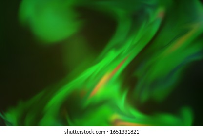 Light Green vector glossy abstract background. A completely new colored illustration in blur style. New style design for your brand book.