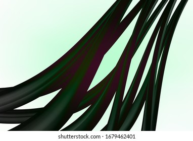 Fondo abstracto brillante vector verde claro. Ilustración colorida en estilo abstracto con degradado. Nuevo estilo para el diseño de su negocio.