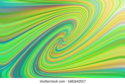 Light Green vector glossy abstract backdrop. Creative illustration in halftone style with gradient. Elegant background for a brand book.