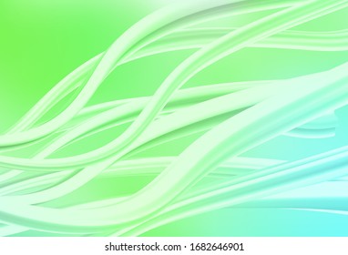 Fondo abstracto brillante vector verde claro. Ilustración abstracta colorida con degradado. El mejor diseño borroso para su negocio.