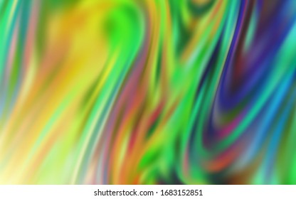 Light Green vector glossy abstract layout. An elegant bright illustration with gradient. New style for your business design.