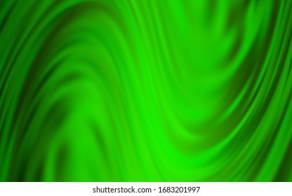 Light Green vector glossy abstract layout. Shining colored illustration in smart style. Smart design for your work.