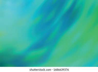 Light Green vector glossy abstract background. Abstract colorful illustration with gradient. New style for your business design.