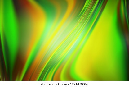 Light Green vector glossy abstract backdrop. An elegant bright illustration with gradient. New design for your business.