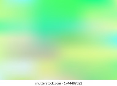 Light Green vector glossy abstract backdrop. New colored illustration in blur style with gradient. Background for a cell phone.