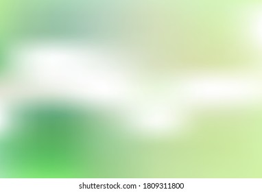 Light Green vector glossy abstract backdrop. Creative illustration in halftone style with gradient. The best blurred design for your business.