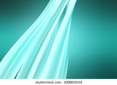 Light Green vector glossy abstract background. Shining colorful illustration in smart style. Blurred design for your web site.