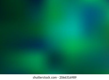 Vector verde claro brillante fondo abstracto. Ilustración creativa en estilo de semitono con gradiente. Plantilla totalmente nueva para su diseño.