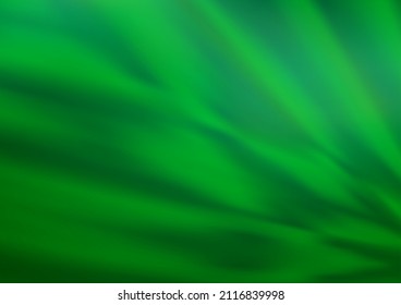 Light Green vector glossy abstract background. Shining colorful illustration in a Brand new style. Brand new design for your business.