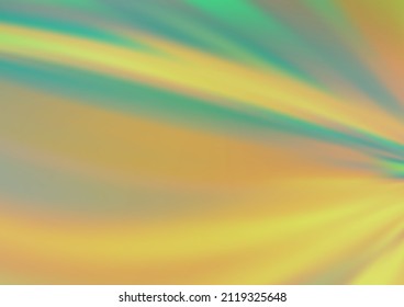 Plantilla abstracta brillante vectorial verde claro. Una ilustración de color completamente nueva en un estilo bokeh. La plantilla se puede utilizar para su libro de marca.