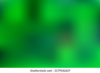 Light Green vector glossy abstract background. Colorful abstract illustration with gradient. Brand new design for your business.