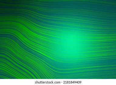 Vector verde claro brillante fondo abstracto. Ilustración colorida en estilo abstracto con gradiente. Marco elegante para un libro de marca.
