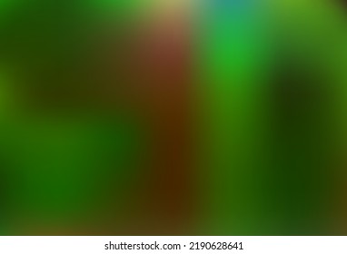 Plantilla abstracta brillante vectorial verde claro. Ilustración abstracta moderna con gradiente. Mejor diseño borroso para su negocio.