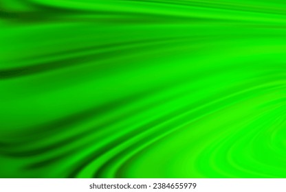 Light Green vector glossy abstract backdrop. Colorful abstract illustration with gradient. Blurred design for your web site.