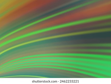Light Green vector glossy abstract background. An elegant bright illustration with gradient. The template can be used for your brand book.