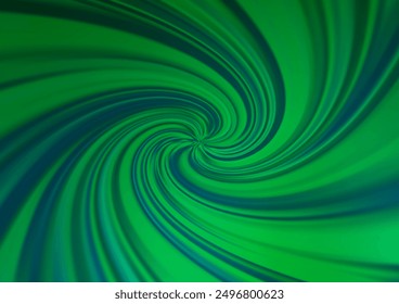 Light Green vector glossy abstract background. Colorful abstract illustration with gradient. A new texture for your design.