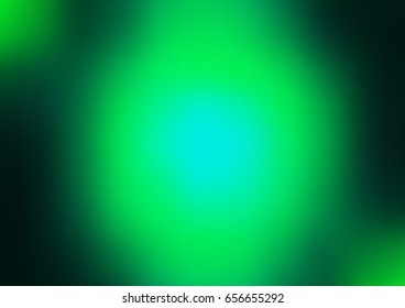 Light Green vector glossy abstract background. Modern geometrical abstract illustration with gradient. Brand-new design for your business.
