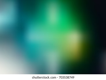 Light Green vector glossy abstract pattern. Shining colored illustration in a brand-new style. Brand-new design for your business.