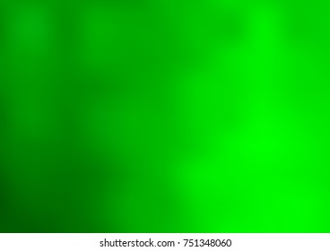 Light Green vector glossy abstract template. Brand-new colored illustration in blurry style with gradient. The textured pattern can be used for background.